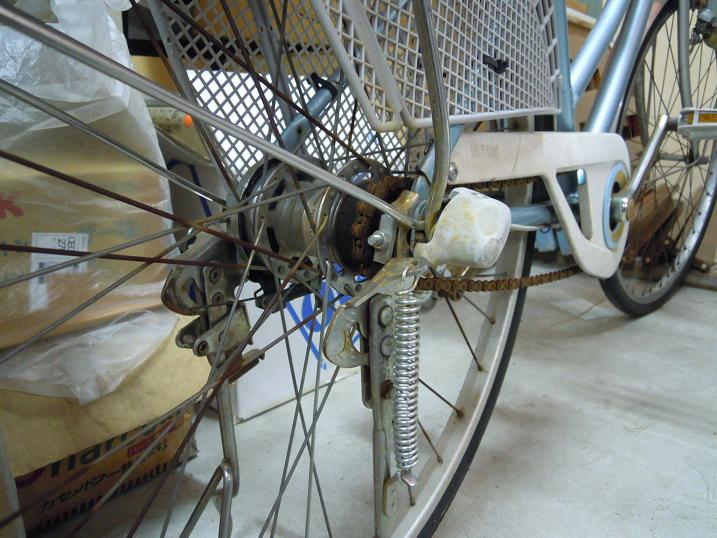 ママチャリ自転車のチェーン外れを直す方法はこれ 外装5段変速車 こころのビタミンc